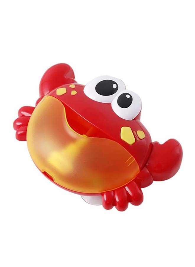 Crab Bubble Maker Bath Toy Red/Yellow 23 x 15.5cm