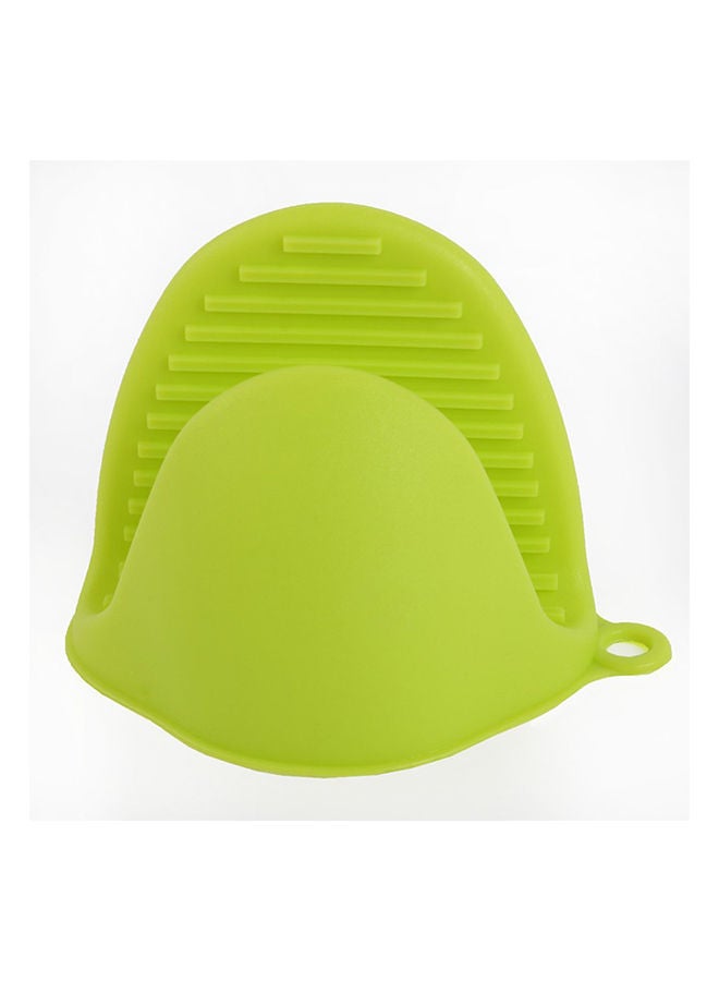 Anti-Scalding Gloves Dish Holder Green