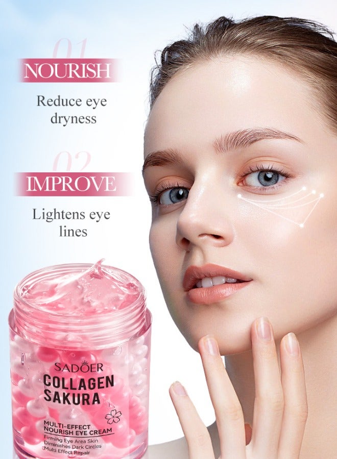 Multi-Effect Eye Cream Sakura Collagen Eye Cream Moisturizing Eye Cream Anti-aging