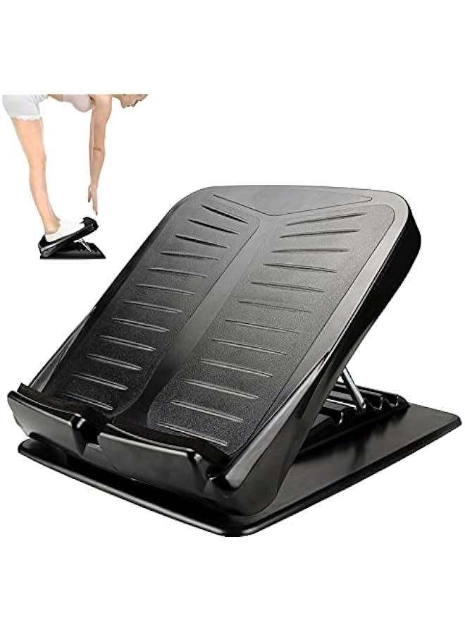 Slant Board Calf Stretcher Adjustable 4 Level Anti Slip Design Incline Board Leg Foot Balancing Fitness Pedal Wedge Stretch for Heel, Hamstring, Achilles, Leg Calves