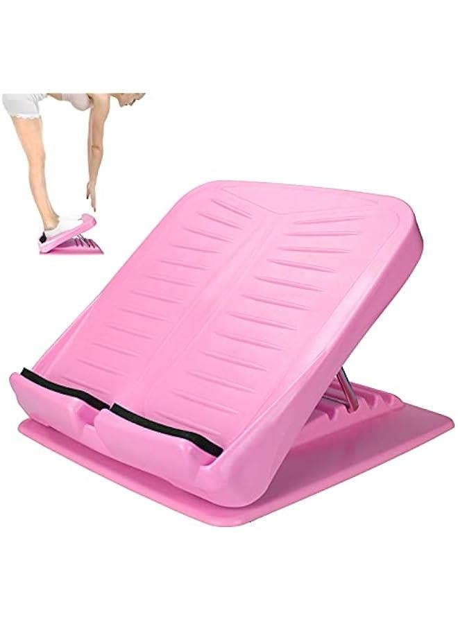 Slant Board Calf Stretcher Adjustable 4 Level Anti Slip Design Incline Board Leg Foot Balancing Fitness Pedal Wedge Stretch for Heel, Hamstring, Achilles, Leg Calves