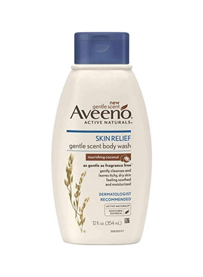 Pack Of 4 Skin Relief Gentle Scent Body Wash 354ml