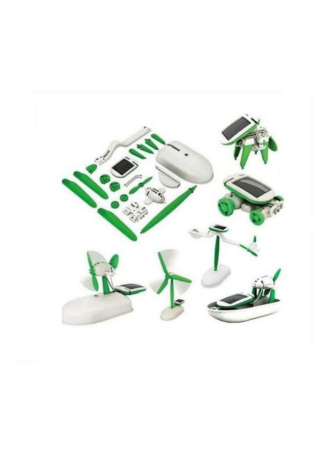 6-In-1 DIY Solar Power Robotic Model Toy Set