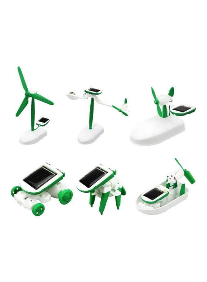 6-In-1 DIY Solar Power Robotic Model Toy Set