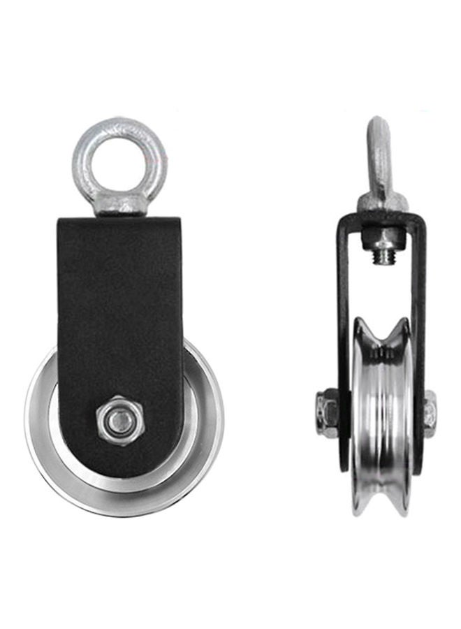 Detachable Wheel U-Type Swivel Pulley