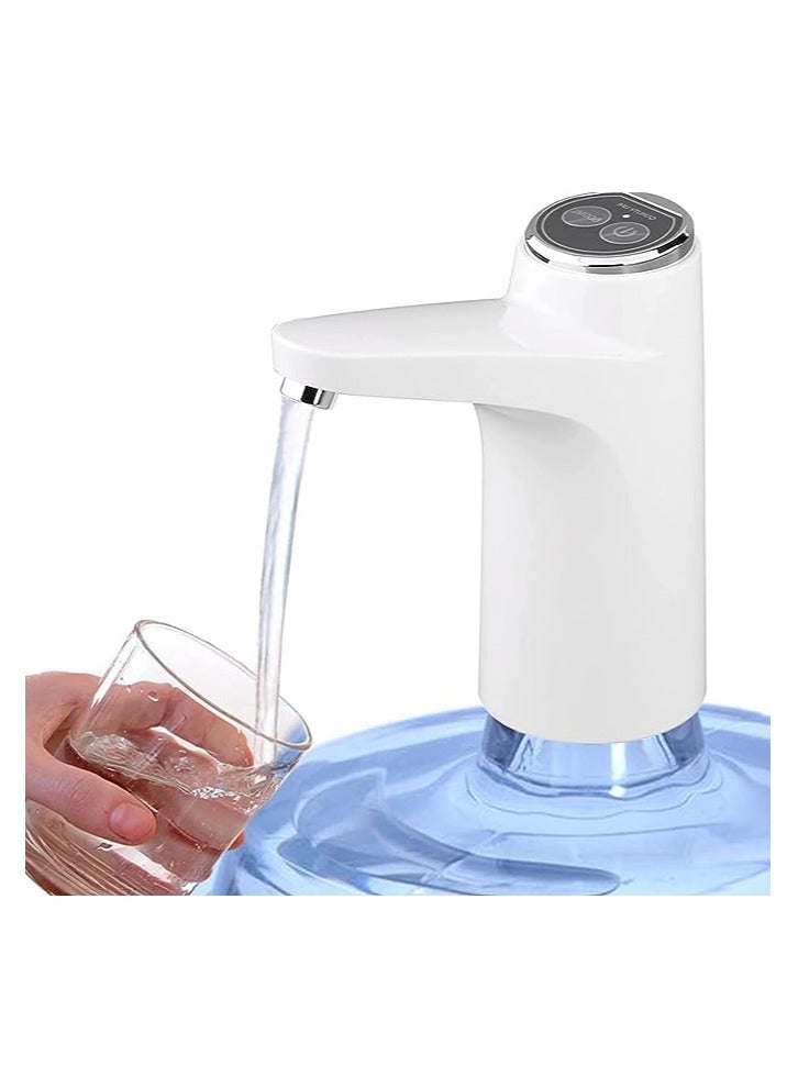 Portable Water Dispenser Bottle Pump For Universal 3  4 And 5 Gallon With USB Electric Charging And Automatic Off Switch