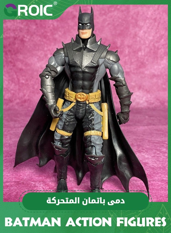 Epic Hero Batman, DC Multiverse Batman, 6.7-Inch Batman Action Figure with Movable Joint, Collectible Figures Toys, Bat Man Battle Standard Edition, Inspired by The Universe