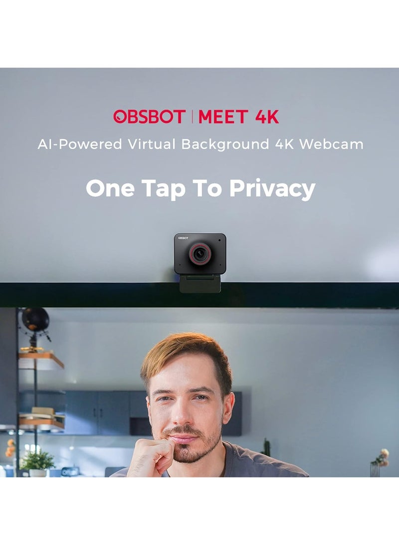 OBSBOT Meet 4K AI-Powered Webcam