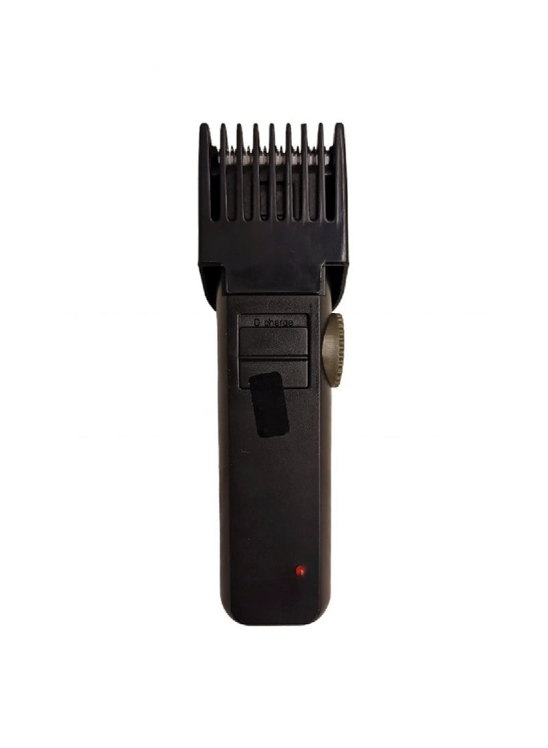 Professional Rechargeable Electric Hair Trimmer Black