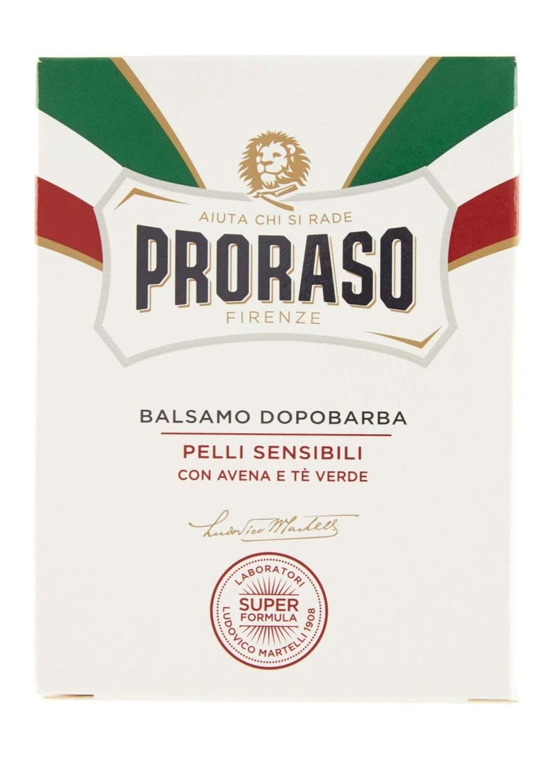 Proraso White Aftershave Conditioner for Sensitive Skin