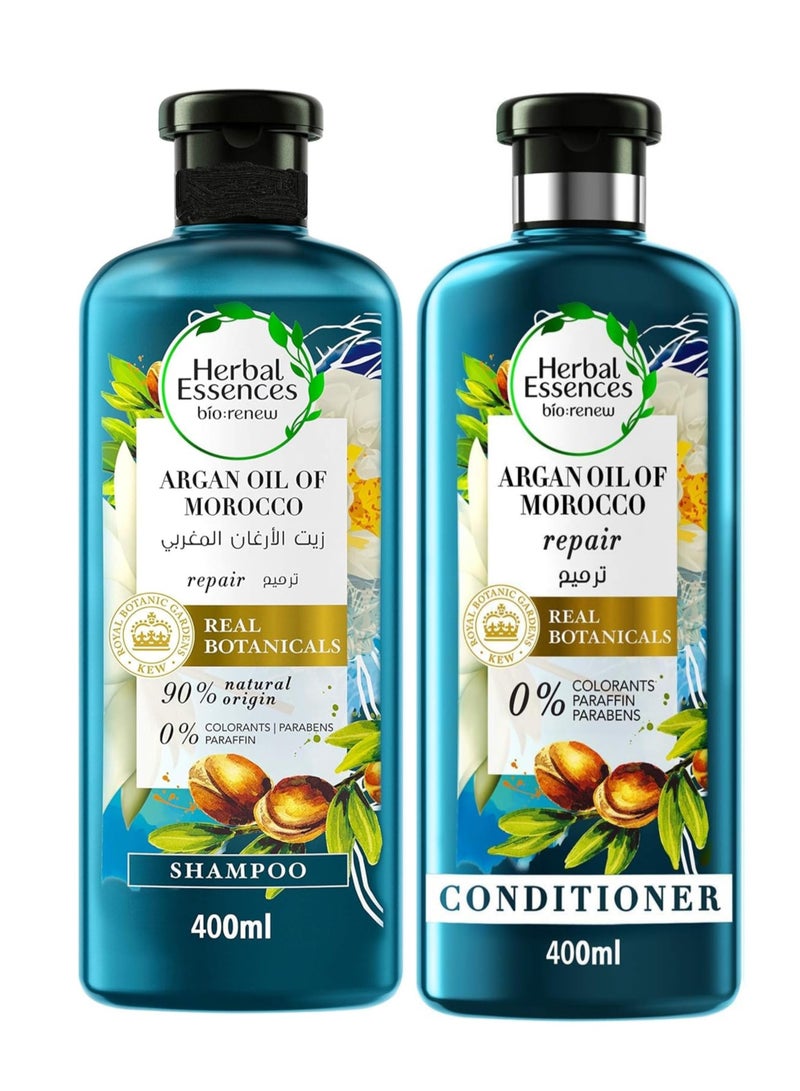 Herbal Essences Renew Moroccan Argan Oil Conditioner 400ml Herbal Essences Renew Moroccan Argan Oil Shampoo 400ml