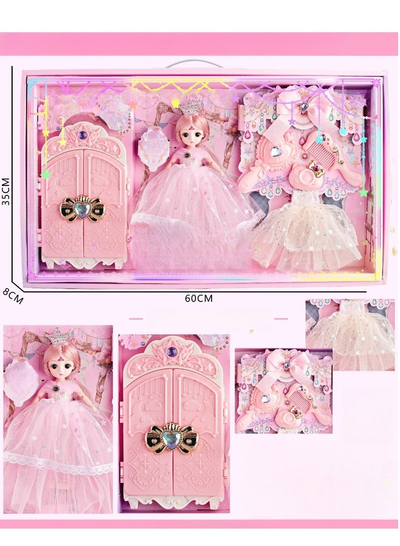 Princess Doll Dream Wardrobe Set Gift Box