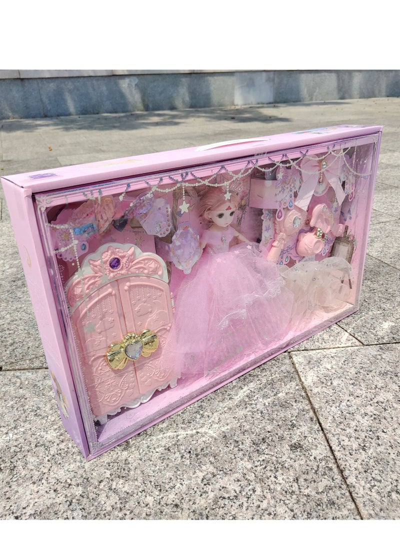 Princess Doll Dream Wardrobe Set Gift Box