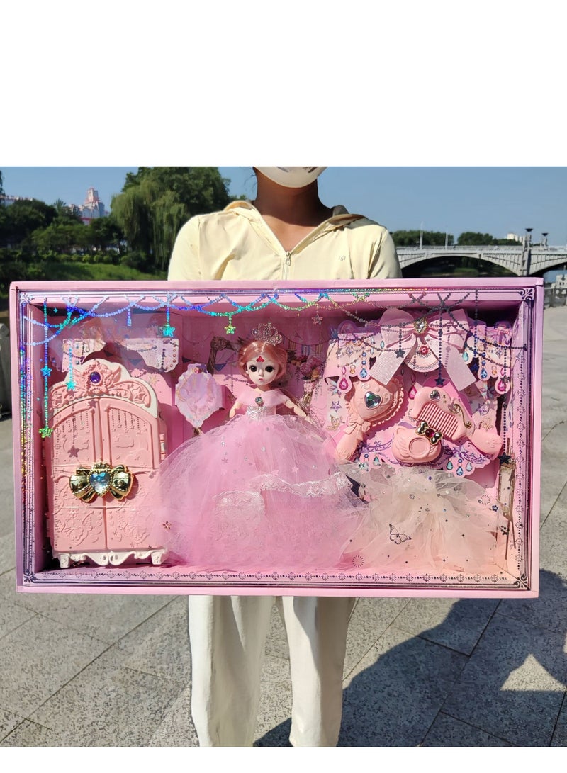 Princess Doll Dream Wardrobe Set Gift Box