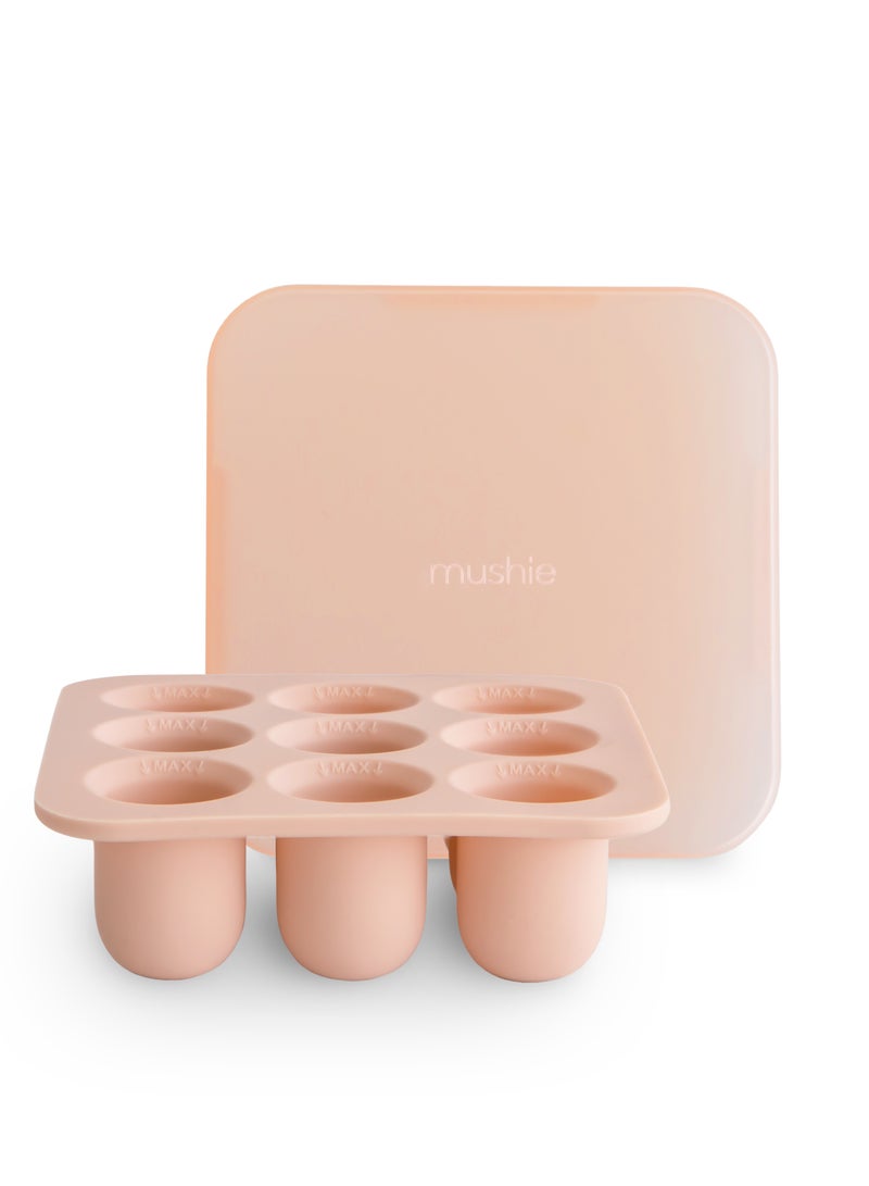 Mushie Fresh Food Feeder Freezer Tray Blush