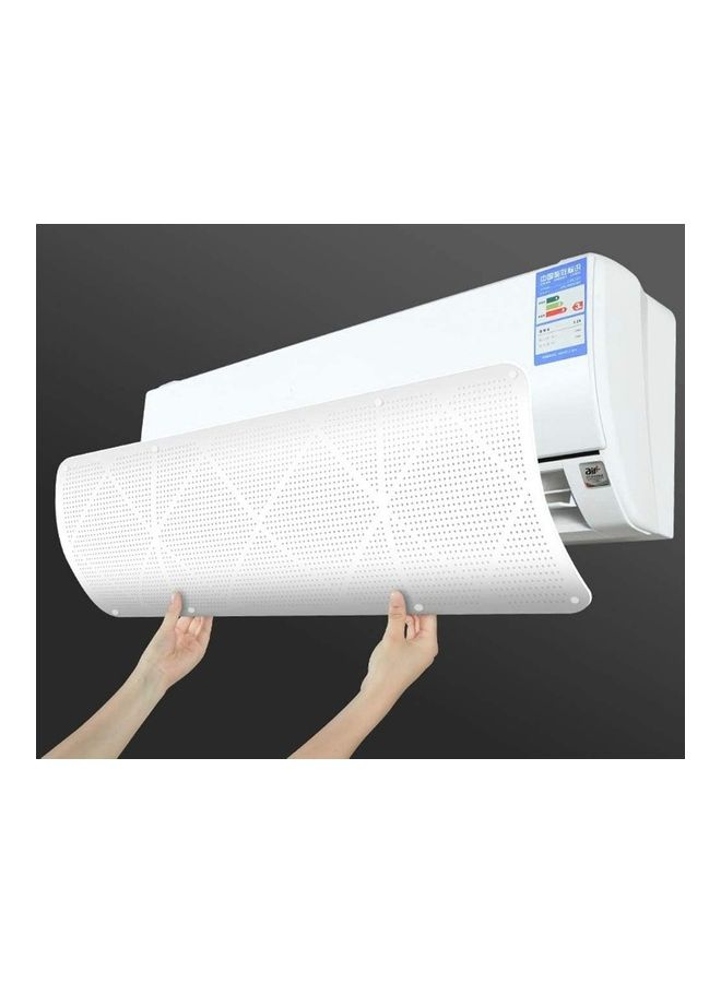 Anti Direct Blowing Adjustable Air Conditioner Deflector J188 White