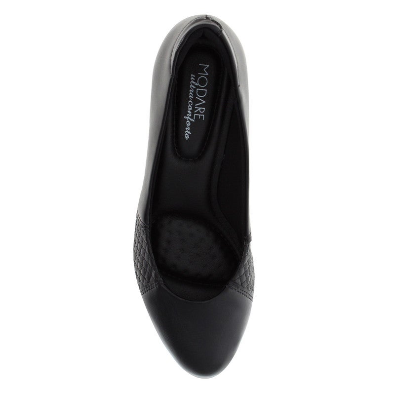 Low Heel Dress Shoe Black