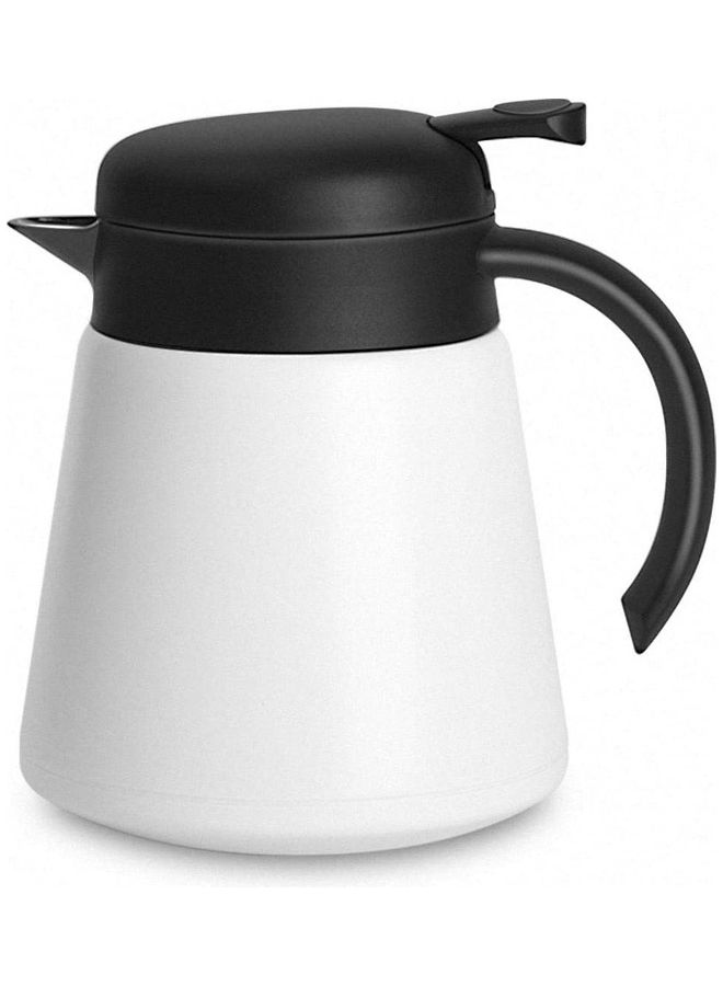 Thermal Coffee Jug White/Black