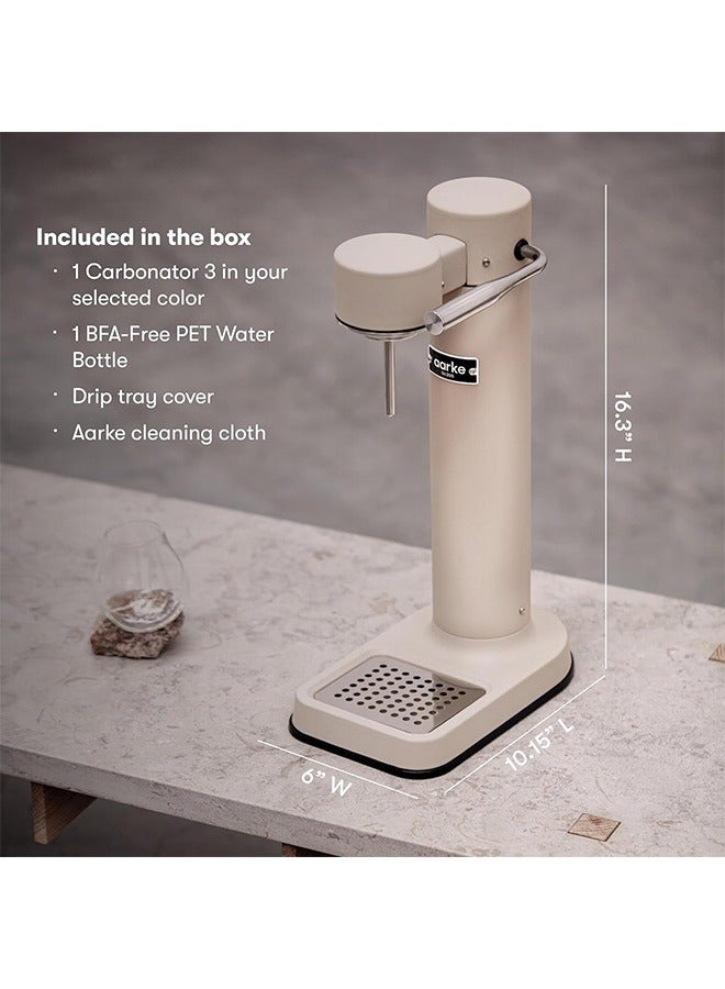 Aarke Carbonator III - Premium Sparkling & Seltzer Water Maker – Sand