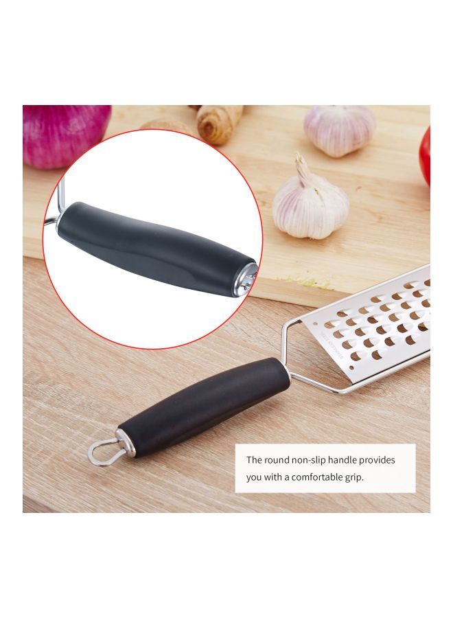 Stainless Steel Grater Silver/Black