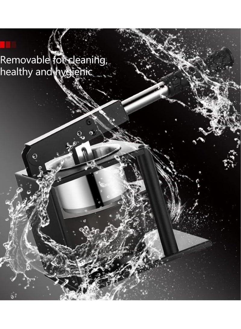 Manual Press Juicer, Stainless Steel Hand Press Fruit Squeezer, Kitchen Orange Juice Press Manual Potato Masher for Fruits vegetables