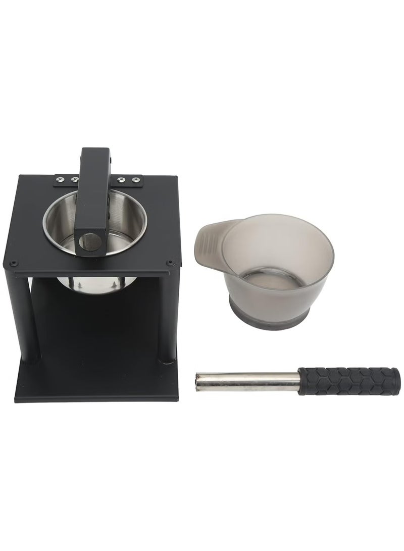 Manual Press Juicer, Stainless Steel Hand Press Fruit Squeezer, Kitchen Orange Juice Press Manual Potato Masher for Fruits vegetables