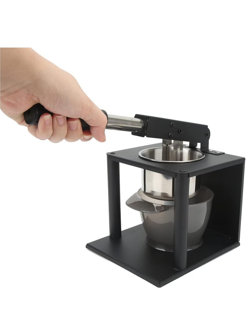 Manual Press Juicer, Stainless Steel Hand Press Fruit Squeezer, Kitchen Orange Juice Press Manual Potato Masher for Fruits vegetables