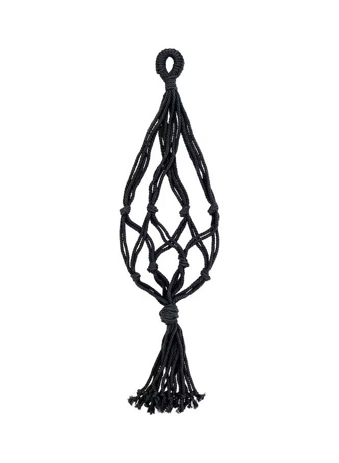 Plant pot hanger, black