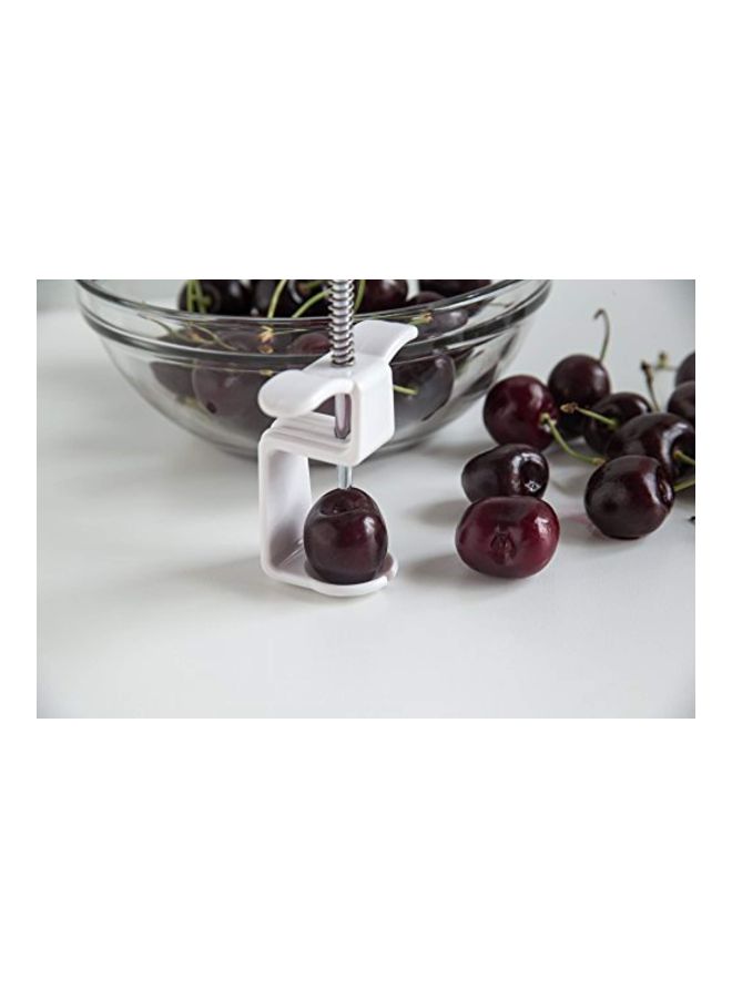 Cherry And Olive Pitter White/Silver 1.5x4.5x8.6inch