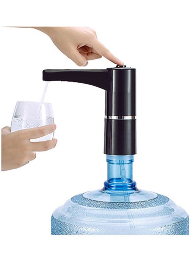 Electric Water Pump Drinking Bottle Black/Blue 13.5*8.5*8cm