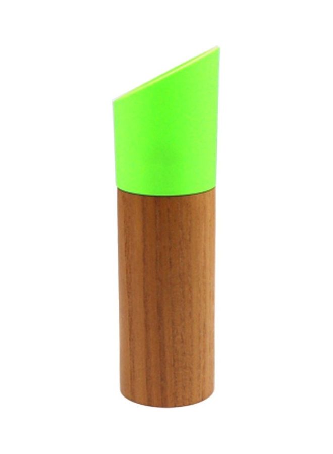 Handheld Seasoning Pepper Mill Grinder Green/Beige