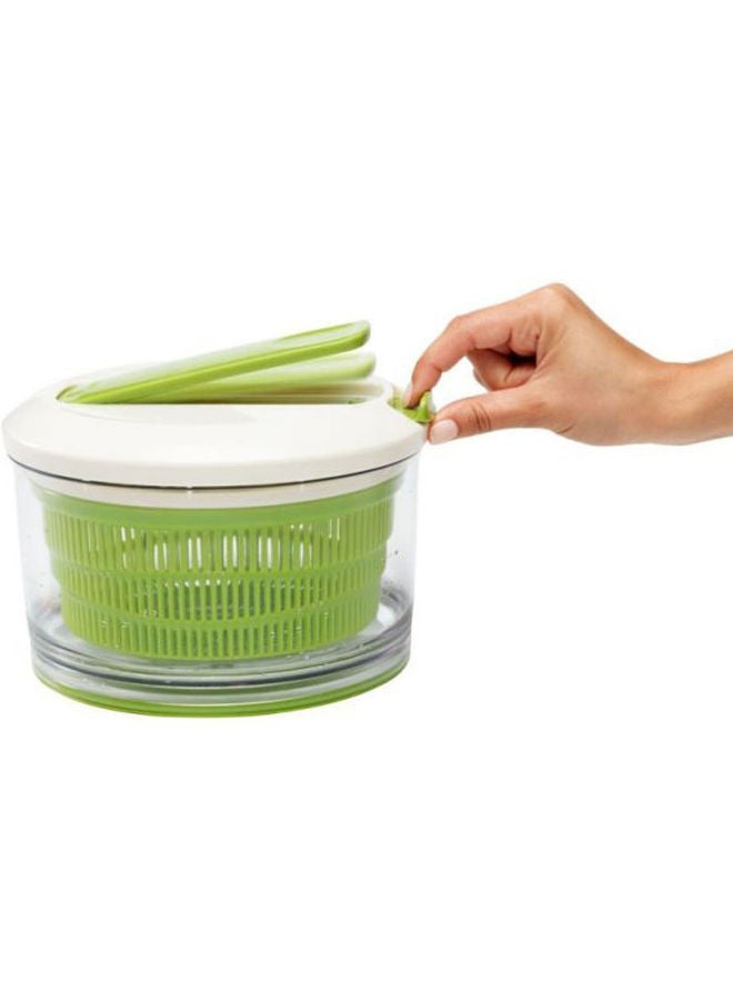 Spincycle Salad Spinner Green/White Large