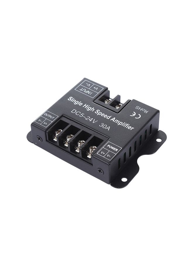 Single High Speed Amplifier Black