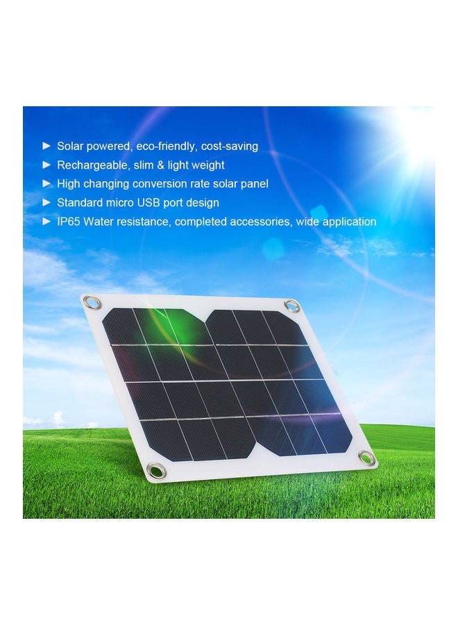 Silicone Solar Panel Black