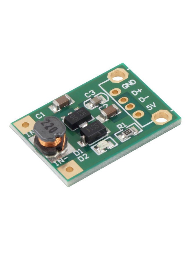 1-5V to 5V 500mA Power Boost Converter Step Up Module Green