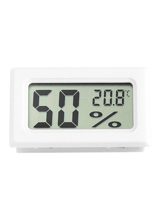 Electronic Digital Thermometer White 47.6x28.4x15.5millimeter