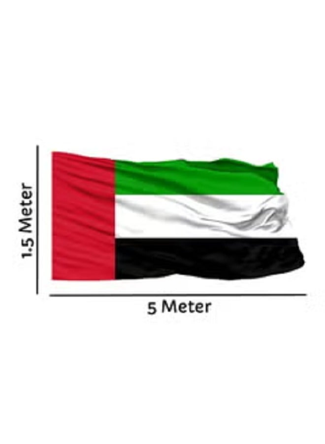 UAE Flag United Arab Emirates Flag National Day Durable Long Lasting For Outdoor And Indoor Use