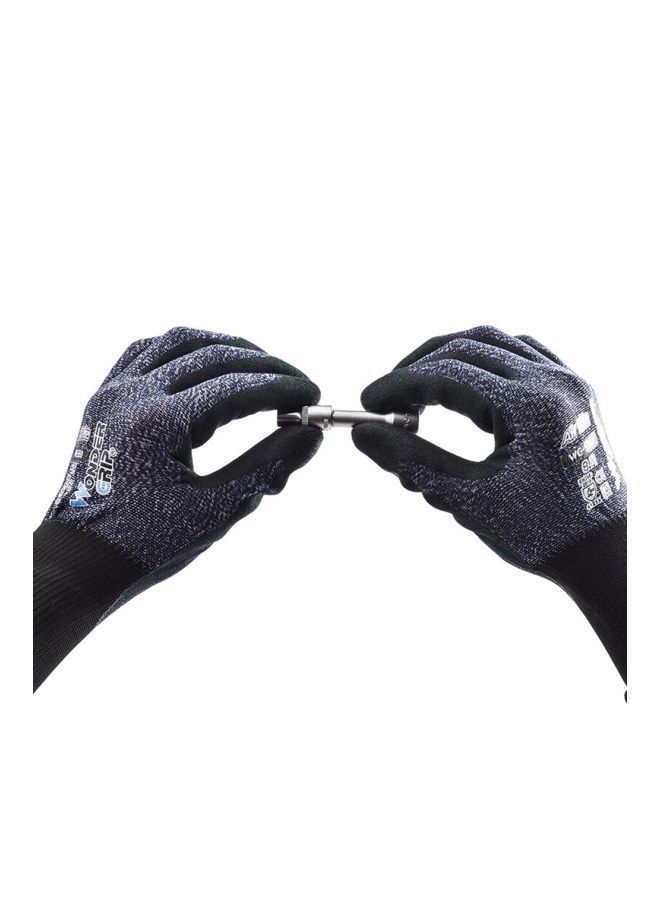 Universal Abrasion-Proof Gardening Safety Gloves Black/Grey