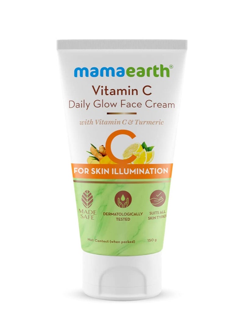 Mamaearth Vitamin C Daily Glow Face Cream 150g