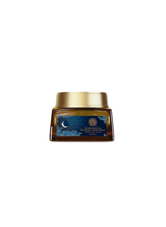 Forest Essentials Transformative Soundarya Night Cream with 24 K Gold Night Cream