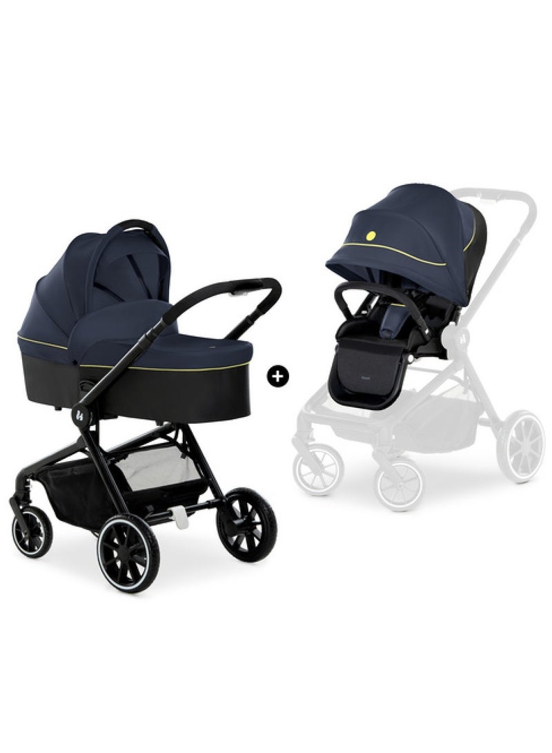 Move So Simply Duo Set - Dark Navy Neon