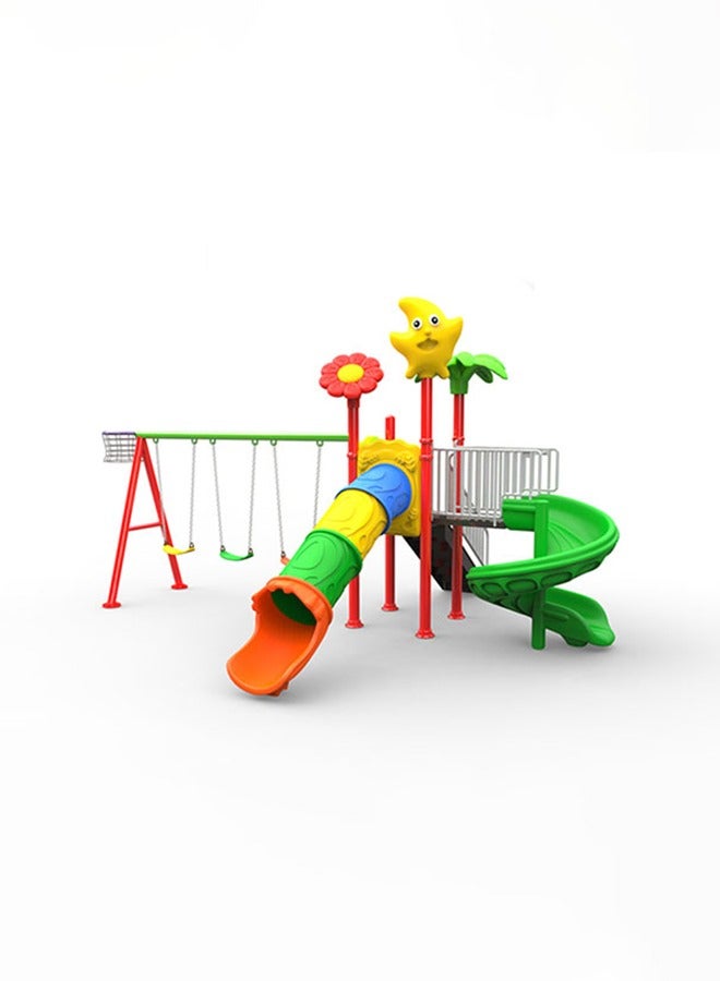 Outdoor Slide For Children's Preschool Garden Games Swing Slides Playground Equipment