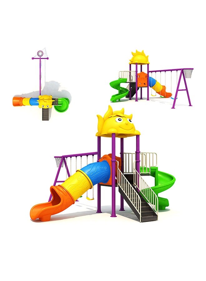 New Beautiful Style Large Rides Playground Slides Plastic Tube Slide Kids Outdoor Amusement Park