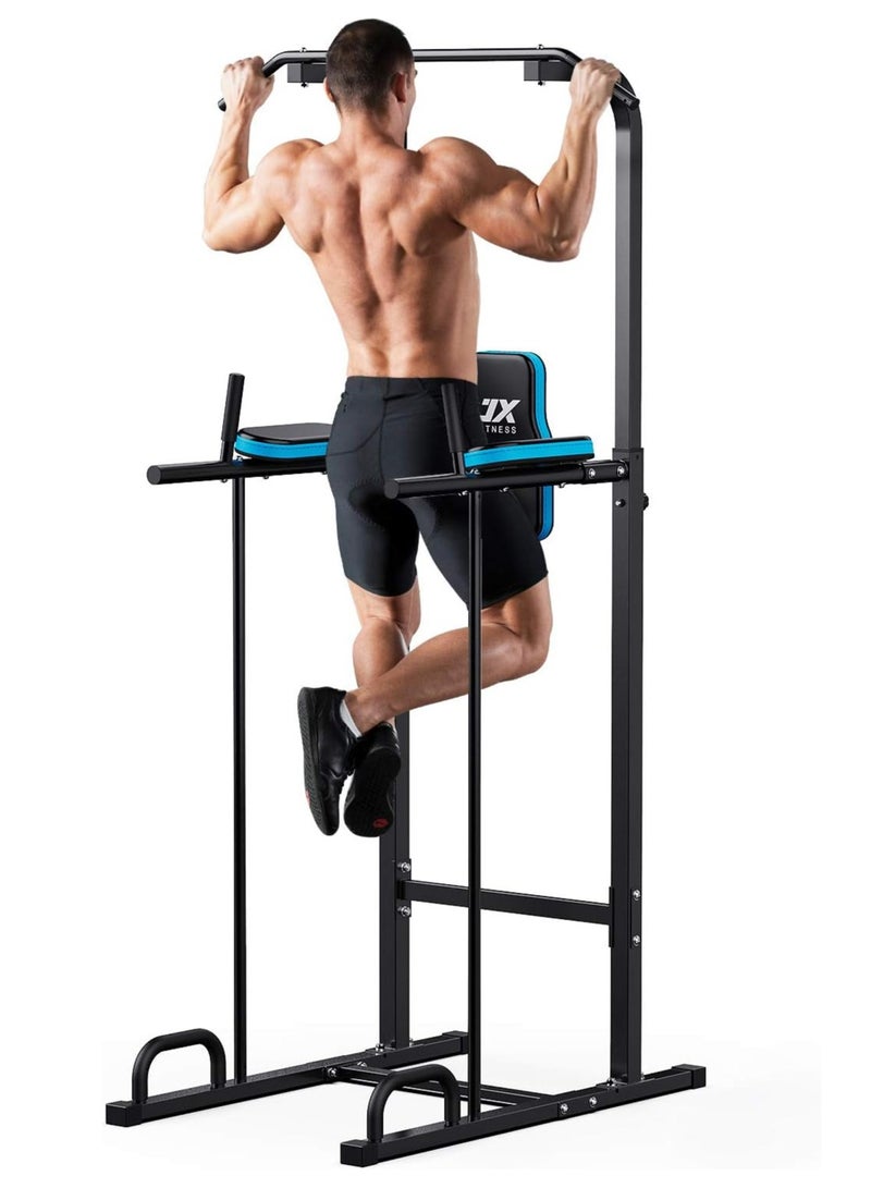 Adjustable Dip Station and Pull-Up Bar for Full Body Exercise at Home | Push-Ups, Abs, and Bodybuilding Equipment