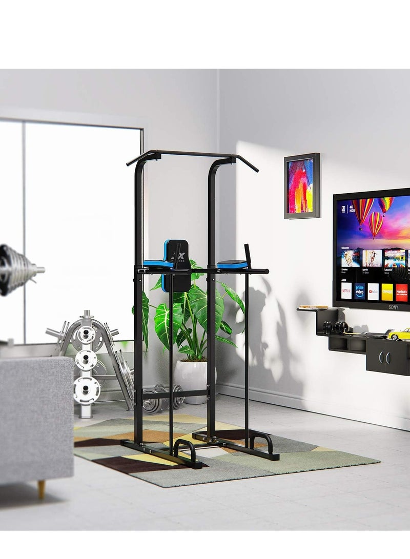 Adjustable Dip Station and Pull-Up Bar for Full Body Exercise at Home | Push-Ups, Abs, and Bodybuilding Equipment