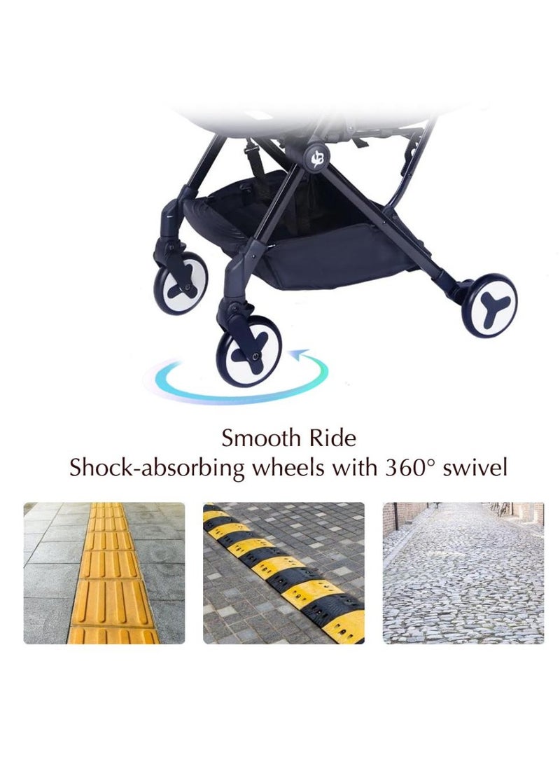 Bumble & Bird - Swyft Travel Lightweight Cabin Stroller - Grey