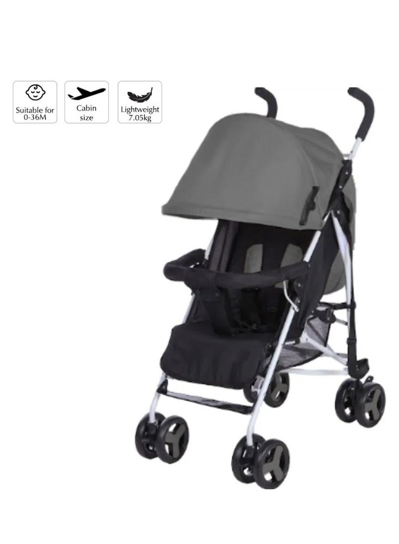 Bumble & Bird - Light Baby Travel Stroller - Grey
