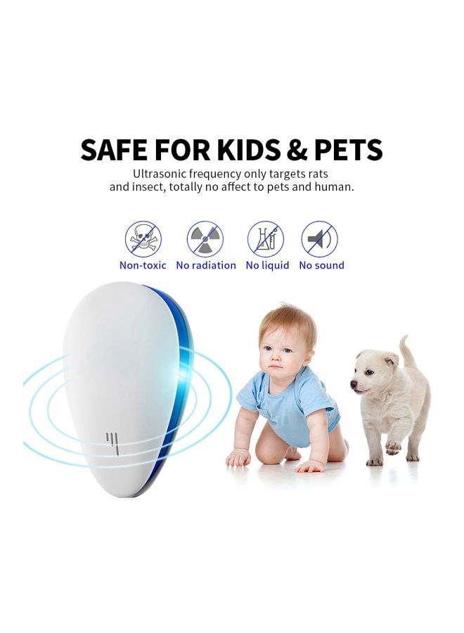 Ultrasonic Pest Repellent White