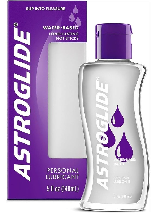 Water Based Lube 5oz, Liquid Personal Lubricant, for Men, Women and Couples