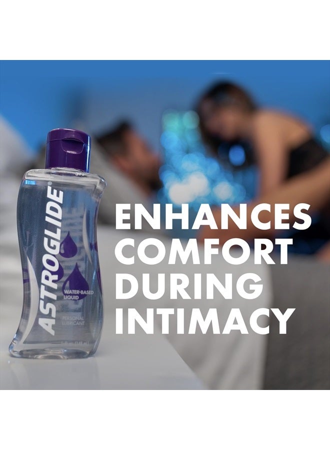 Water Based Lube 5oz, Liquid Personal Lubricant, for Men, Women and Couples